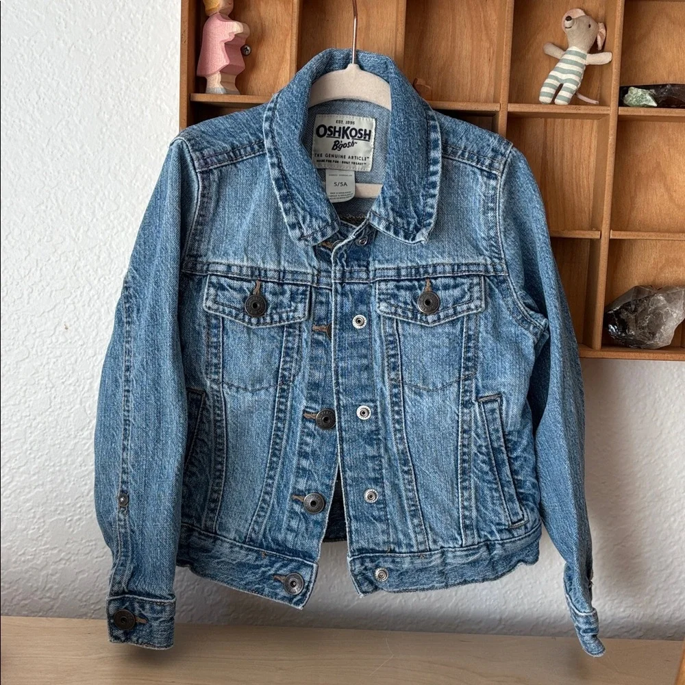 OshKosh B'gosh Classic Blue Kids Jean Jacket